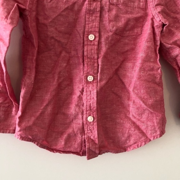 Janie and Jack Red Baby Button Down Shirt 2T - Picture 4 of 7
